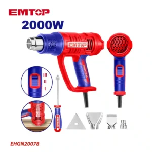 Décapeur air chaud professional 2000W EMTOP EHGN20078