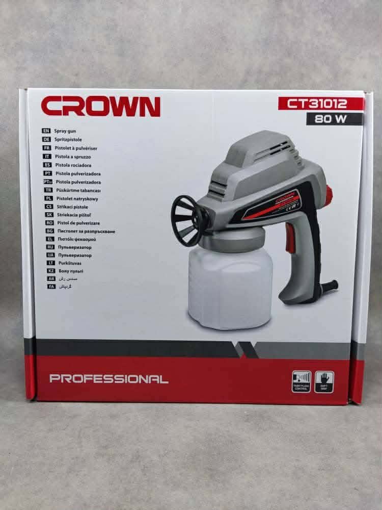 Pistolet De Peinture Électrique 80W 700ml 0,8mm CT31012 | CROWN