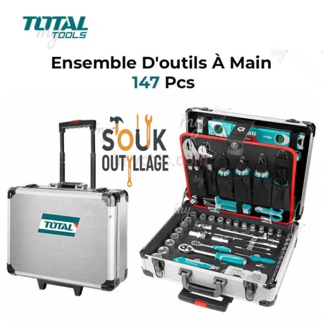 Ensemble D’outils À Main 147 Pcs Total THKTHP21476