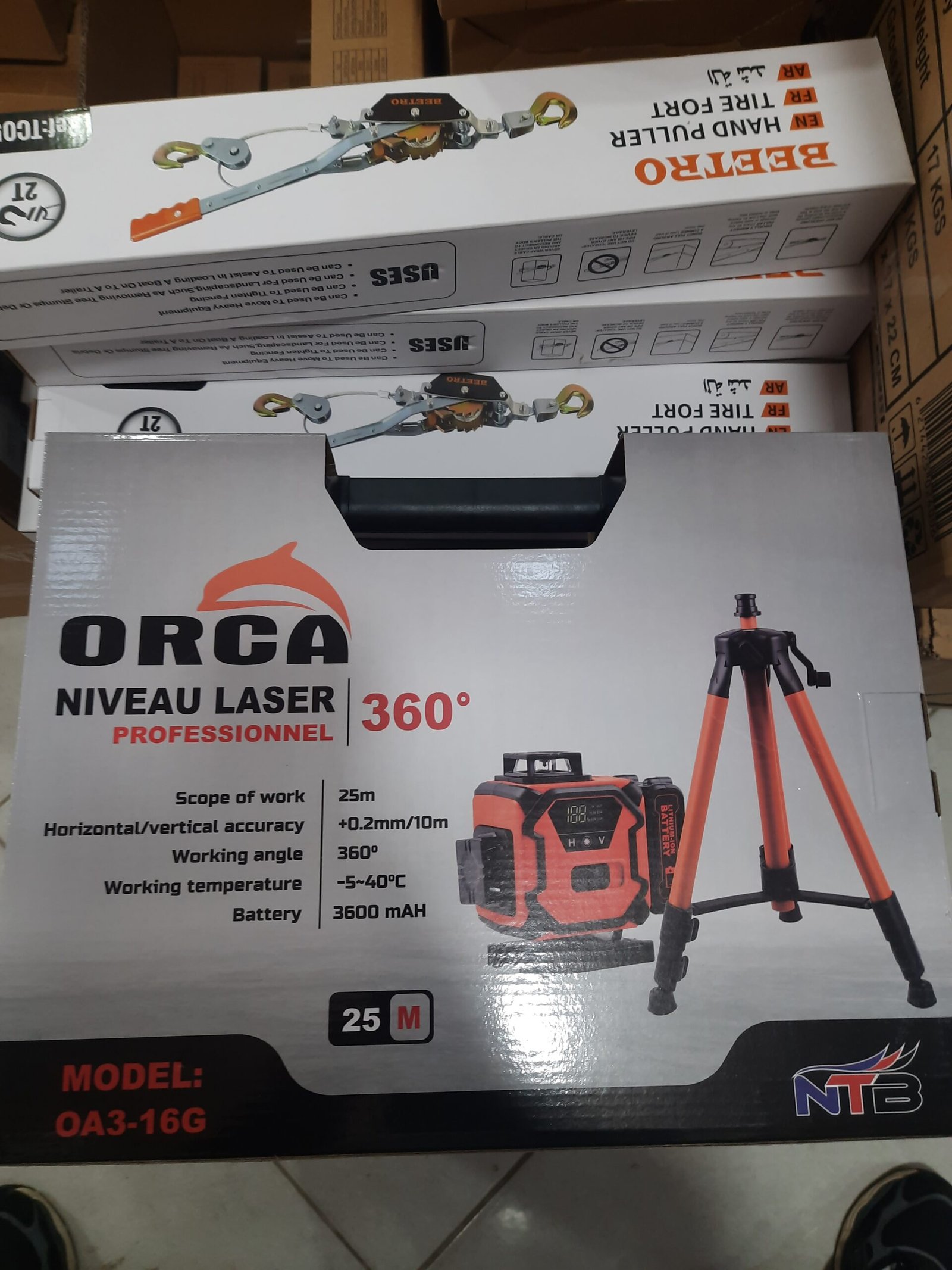 Niveau laser 16 ligne ORCA pro