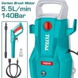 Nettoyeur a haute pression 140bar 1600w TOTAL