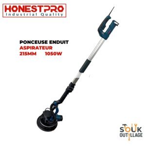 PONCEUSE GIRAFE ENDUIT 215MM 1050W + ASPIRATEUR HONESTPRO | YAE2799