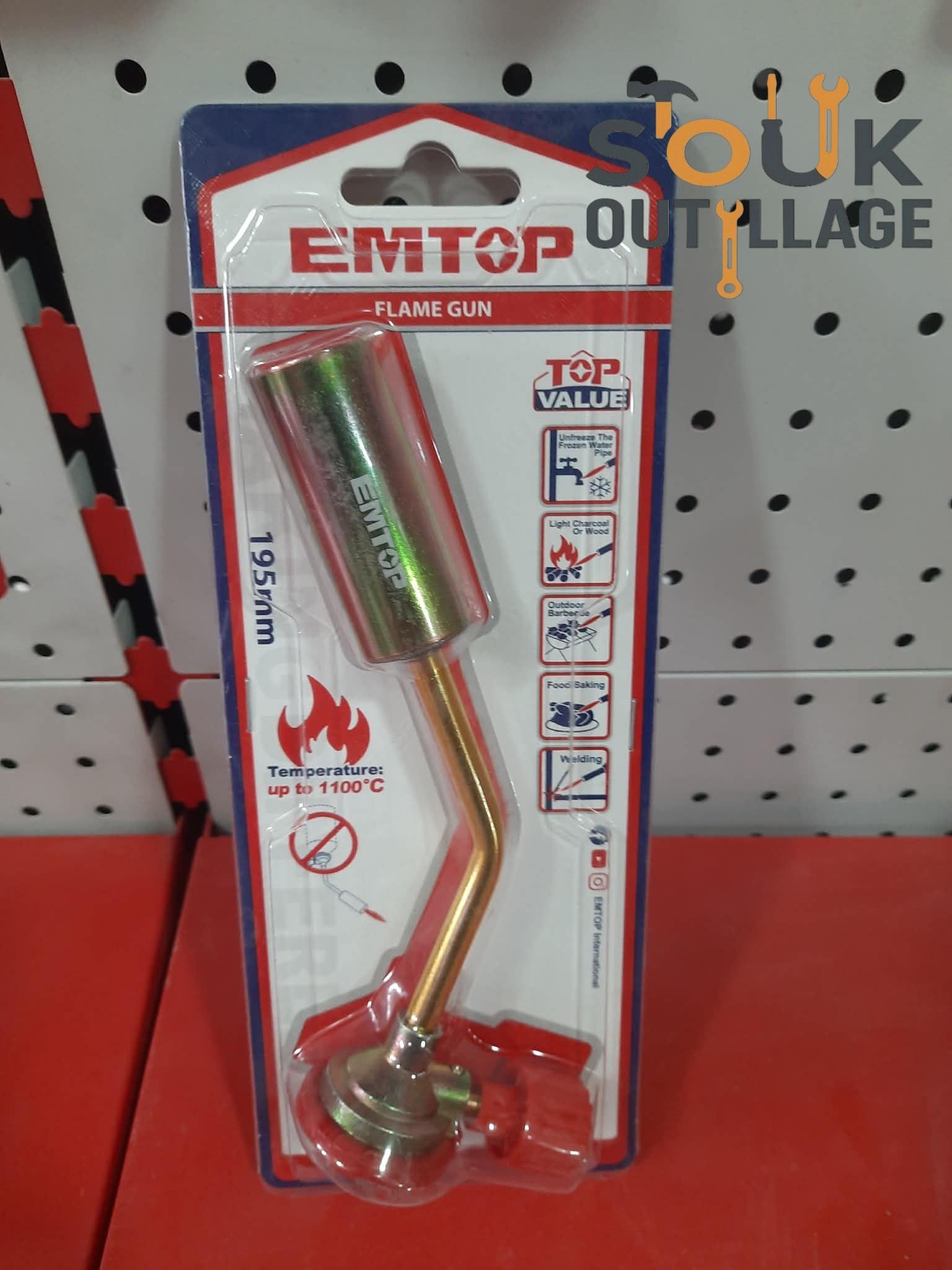 Tete chalumeau 119G