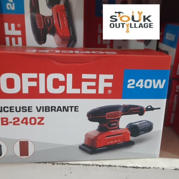 Ponçeuse vibrante 240w soficlef