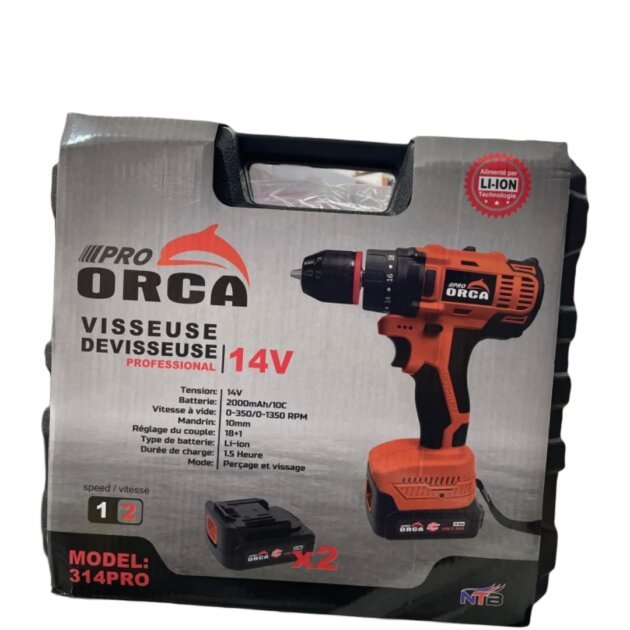 Visseuse orca 14v Pro