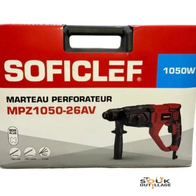 MARTEAU PERFORATEUR 1050W SOFICLEF