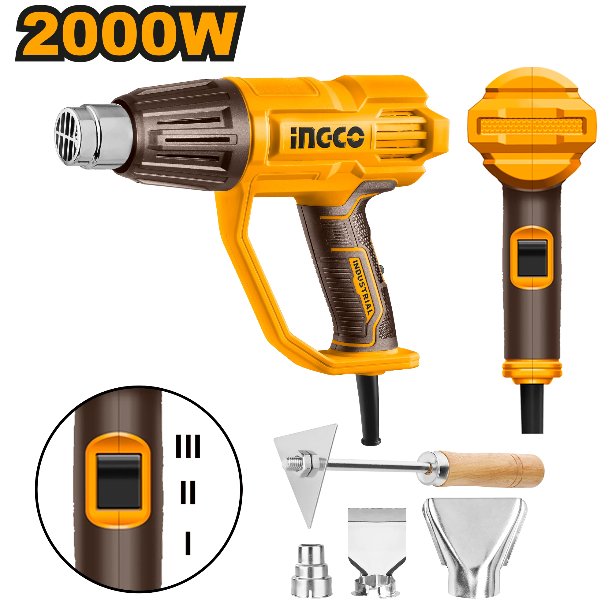 Décapeur Thermique 2000W INGCO