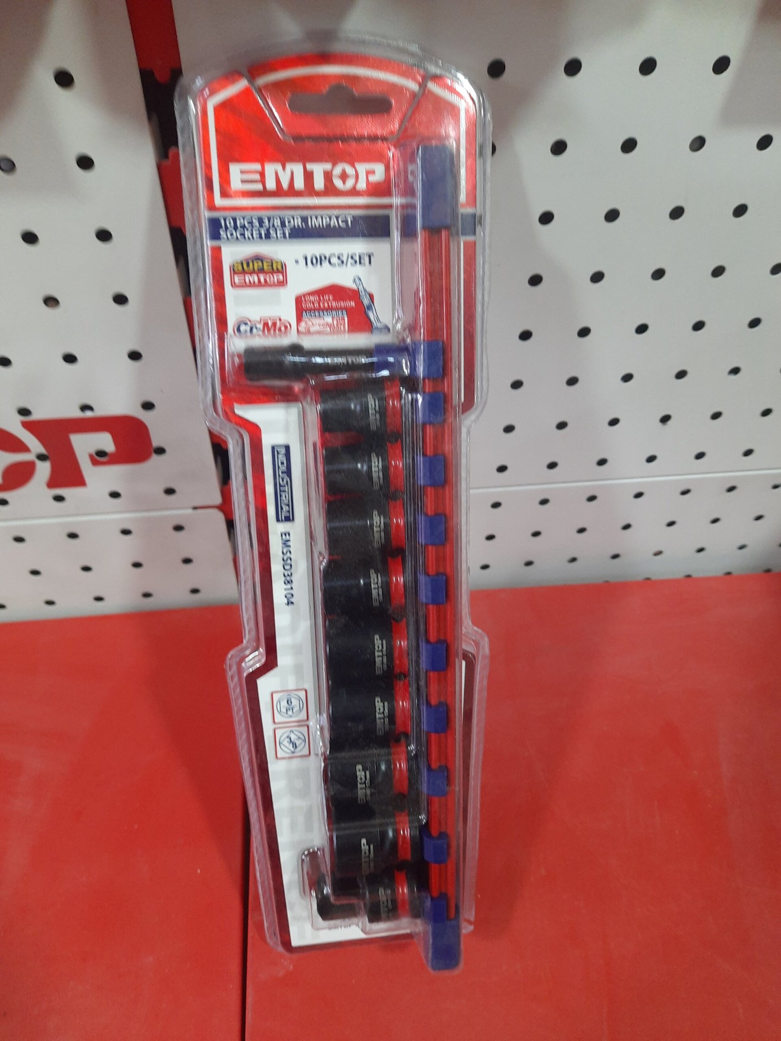Jeu douille emtop 10 PCS