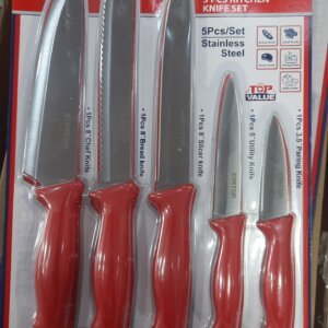 Ensemble de 5 Couteaux EMTOP
