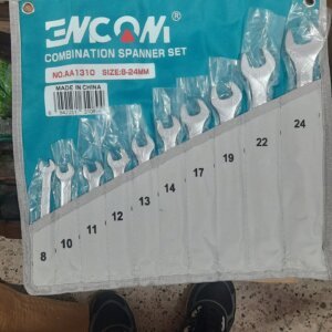 jeu de clés mixtes ENCOM 10 PCS 8mm à 24mm