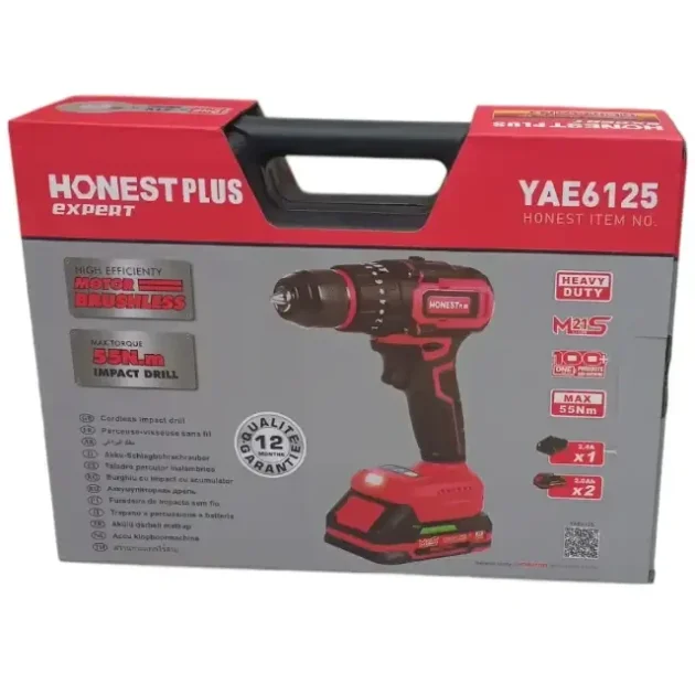 visseuse perceuse HONESTPLUS 21V YAE6125