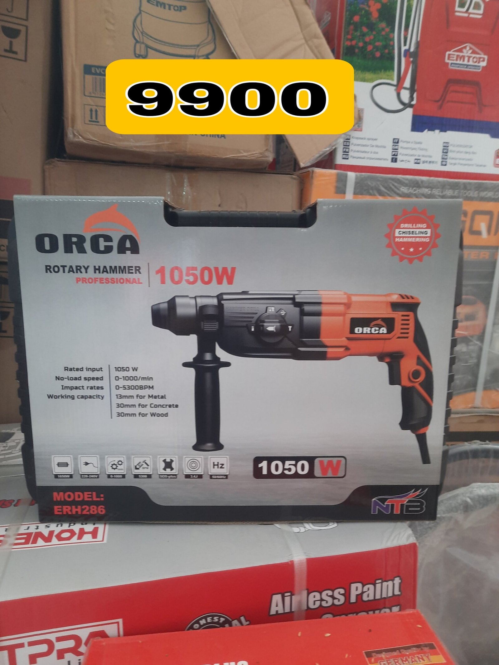 MARTEAU PIQUEUR ORCA 26MM 1050Wl