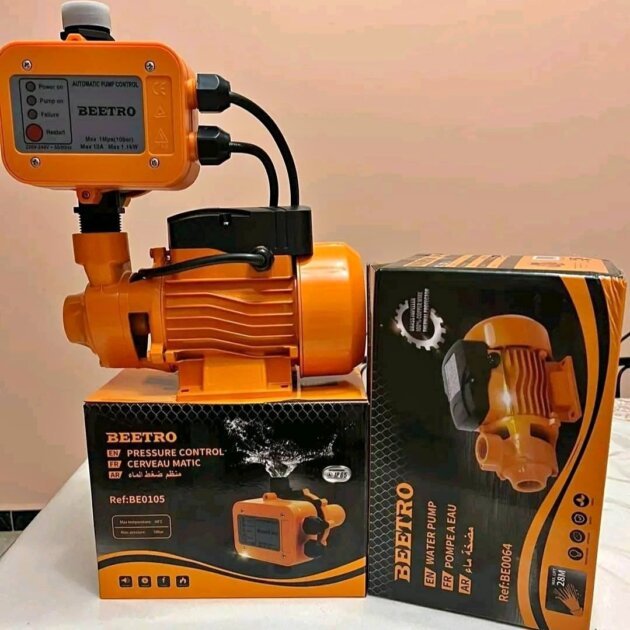 Pack Beetro Pompe à Eau 370W + Cerveau Matic 10 Bar