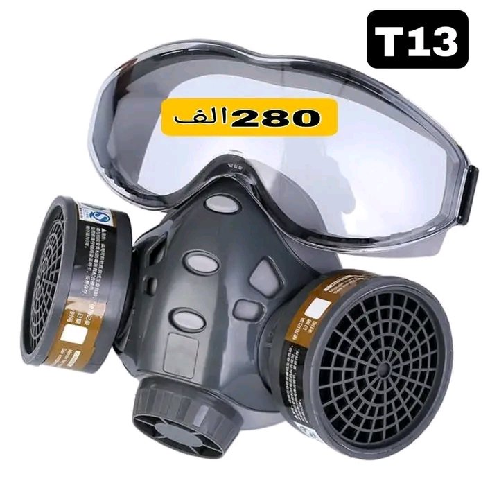 Masque Respiratoire Professionnel Double Filtre