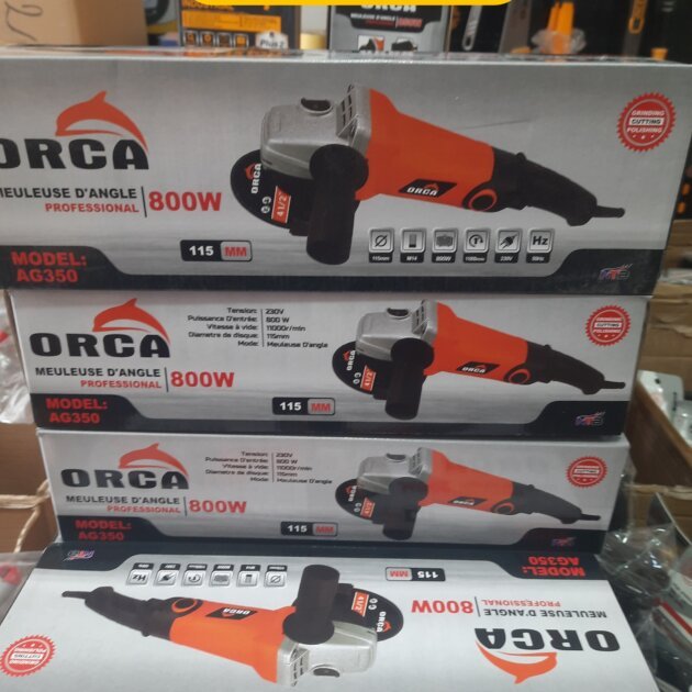 TRONCENEUSE 115MM ORCA 800W AG350