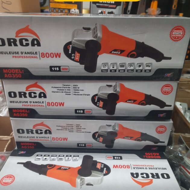 TRONCENEUSE 115MM ORCA 800W AG350
