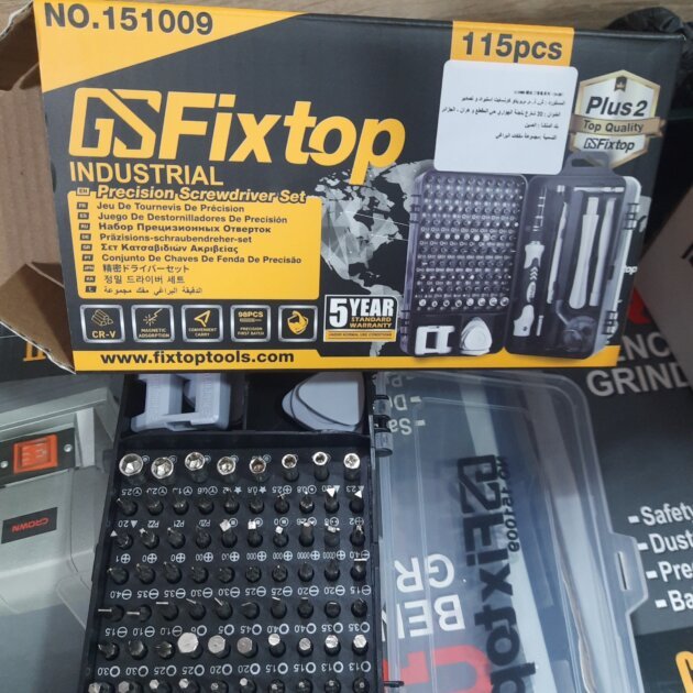 Jeu de tournevis de précision 115 pièces GSFIXTOP