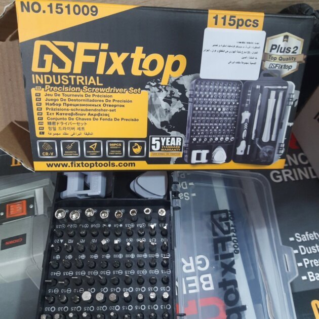 Jeu de tournevis de précision 115 pièces GSFIXTOP