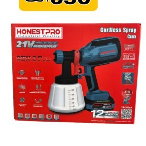 PISTOLET PEINTURE A BATTERIE HONESTPRO 21V – GEN 3 Pr