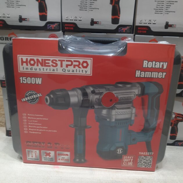 Marteau perforateur 1500w HONESTPRO YAE2277