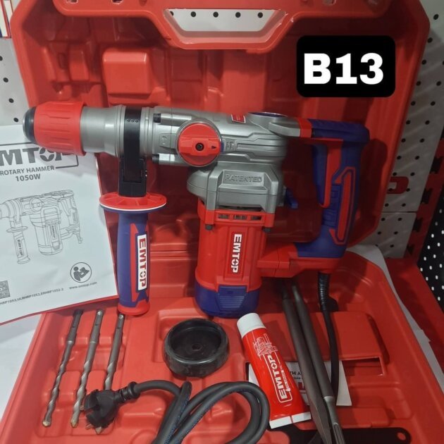 PERFORATEUR SDS+ 26MM 1050W +AC EMTOP ERHRP1052