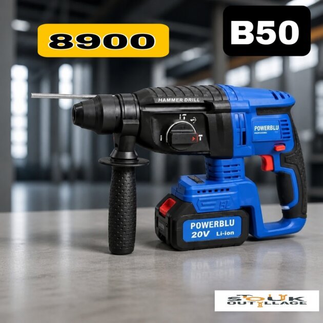 Perforateur powerblu brushless 21v