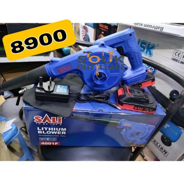 souffleur aspirateur SALI 20v double batterie  lithium