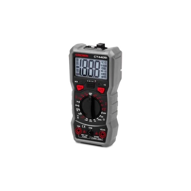 Multimètre digital 600V 10A CROWN | CT44051