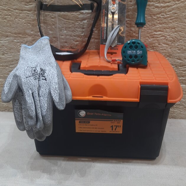 Caisse à outils 6 pièces – Kit professionnel
