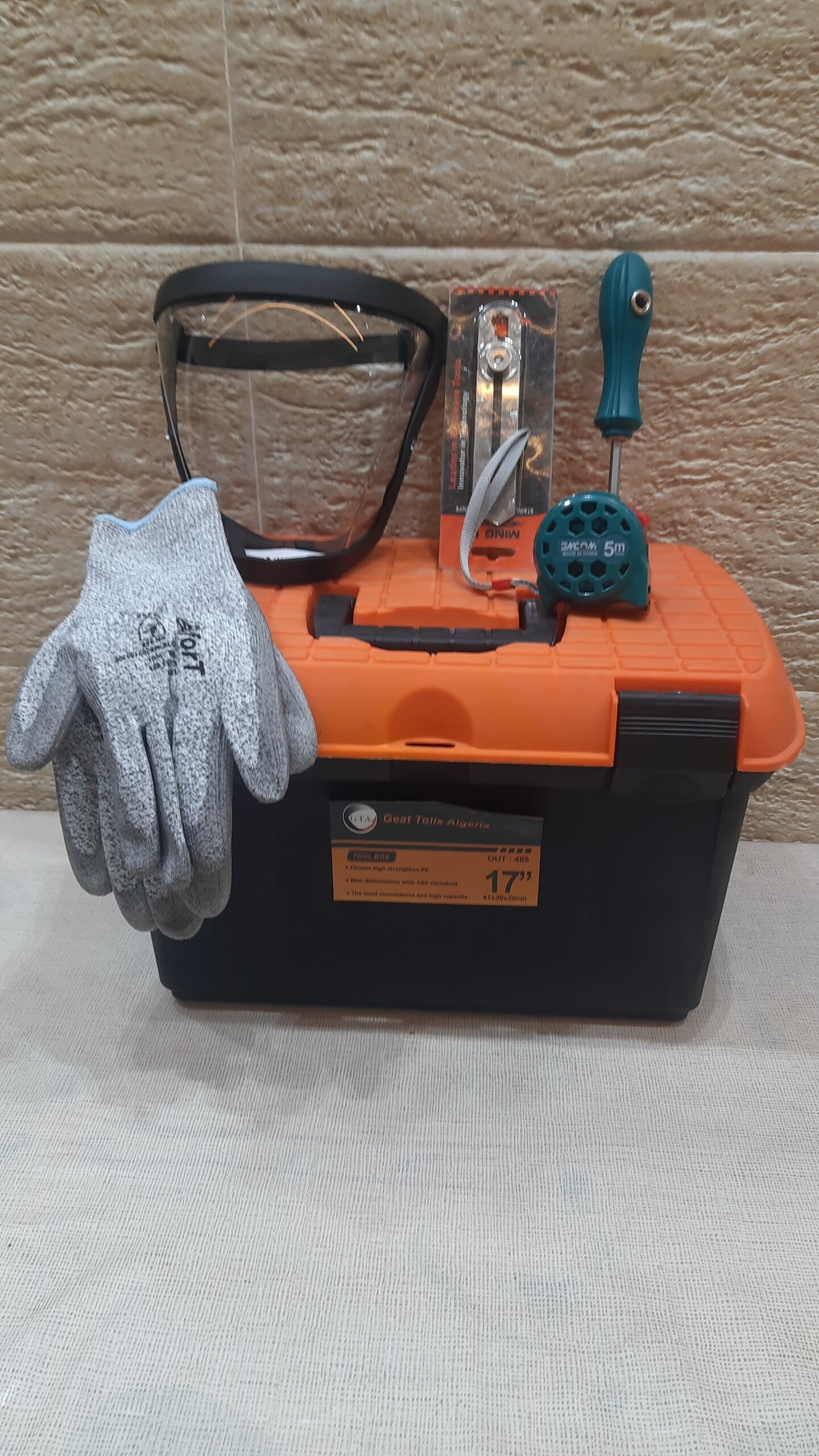 Caisse à outils 6 pièces – Kit professionnel
