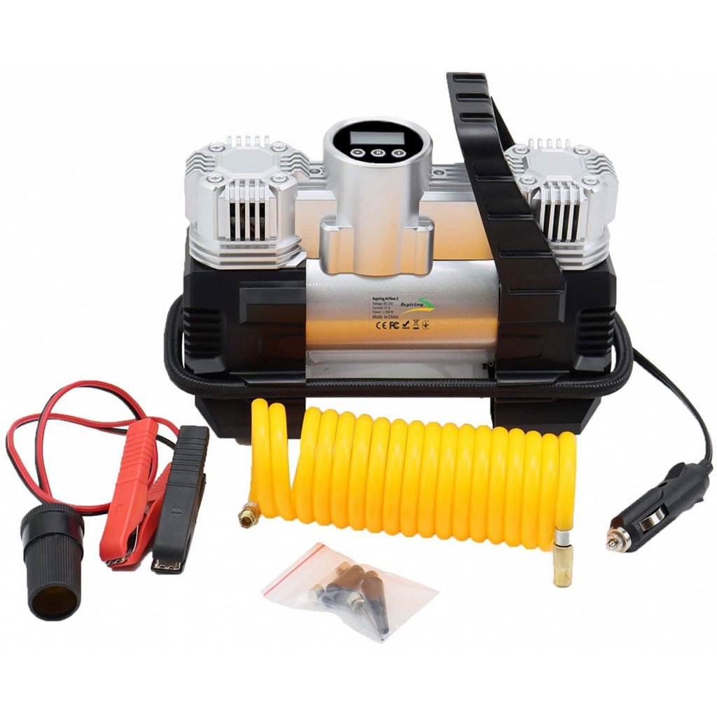 Compresseur de voiture à double piston écran LCD 180W 150psi BE0171 – Image 2