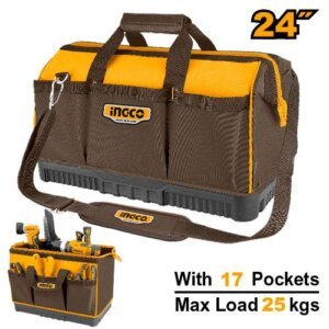 Sac à Outils INGCO HTBG09 – 60 cm (24")