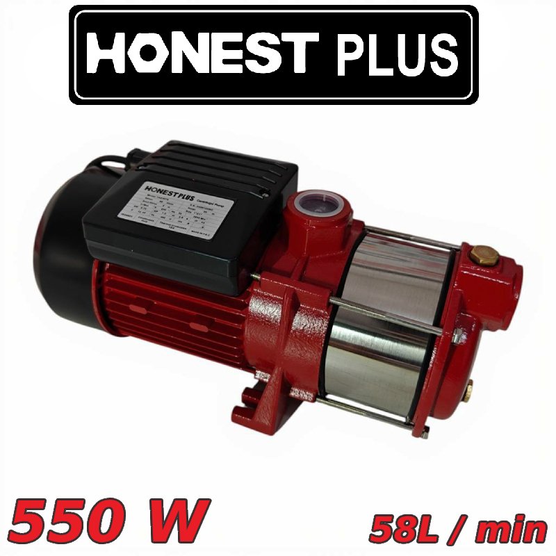 Pompe à Eau 2 turbine 550W HONESTPLUS YAE2070 – Image 2
