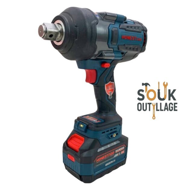 Boulonneuse A batterie 21V 6.0AH 3/4 2000NM HONESTPRO Réf: YAE6117