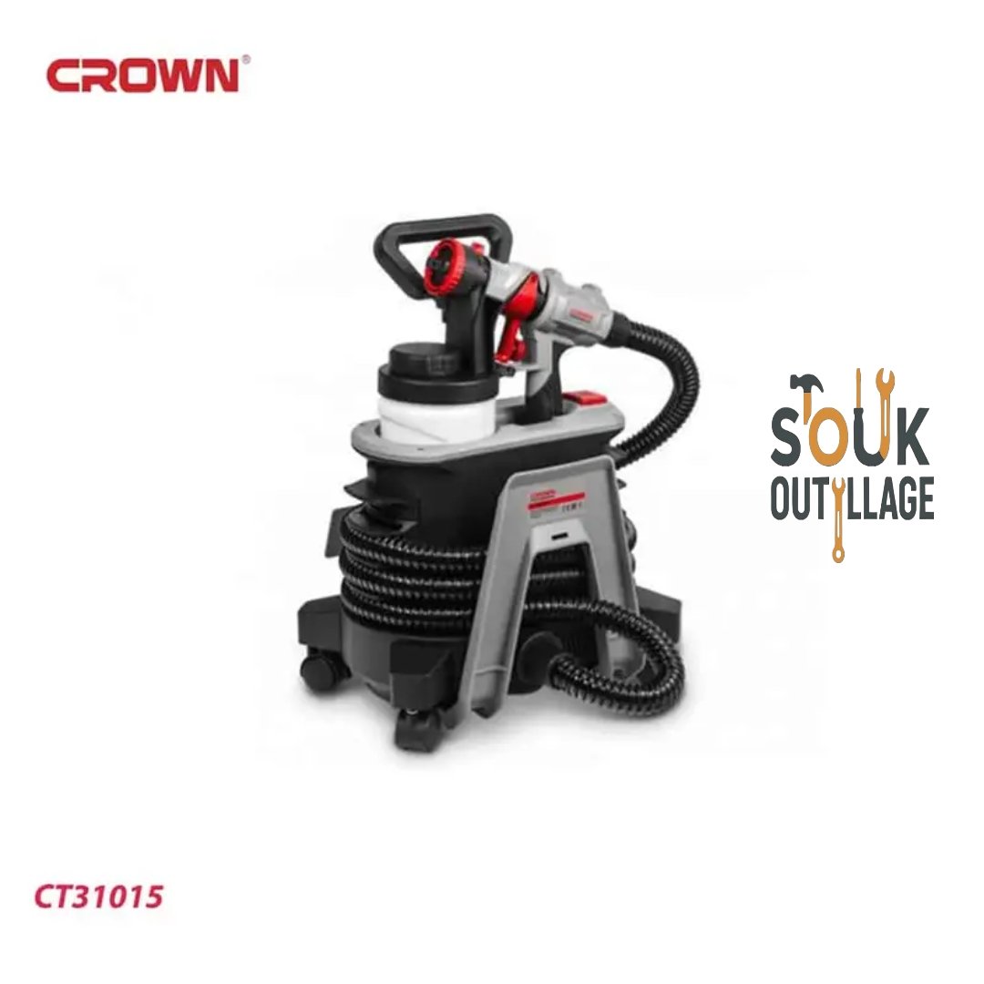 Compresseur de peinture pulvérisateur 1200W CROWN CT31015