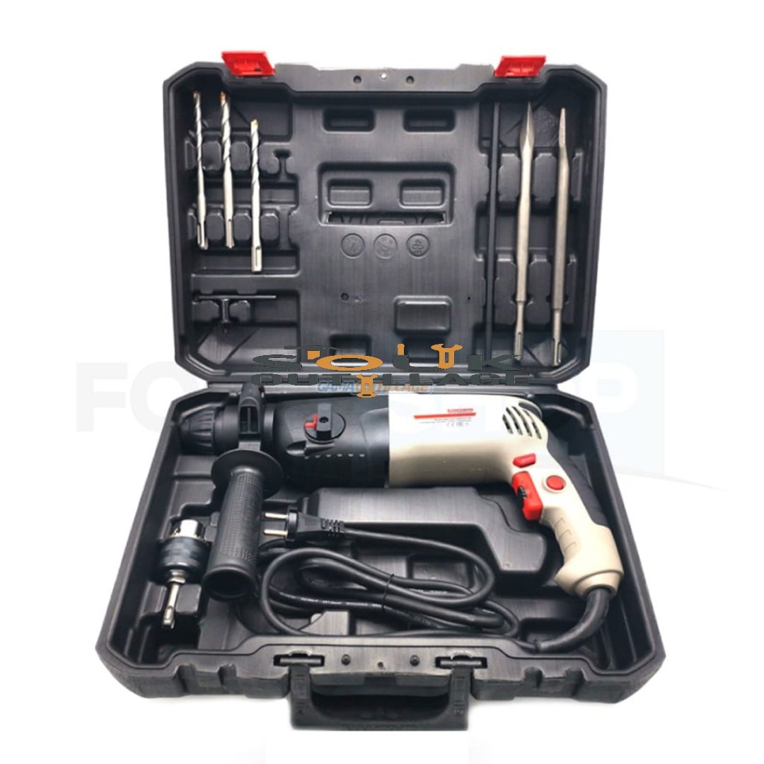 Marteau piqueur perforateur CROWN 26 mm 850W – CT18032 – Image 2