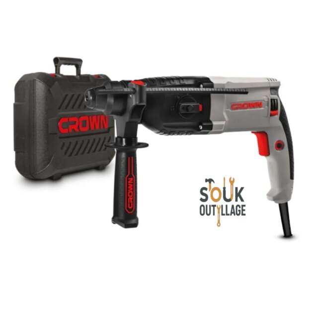 Marteau Piqueur Perforateur 26mm 850W CROWN | CT18032