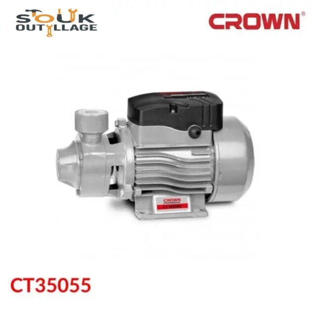 Pompe à eau 370W 0,5 HP CROWN Réf: CT35055