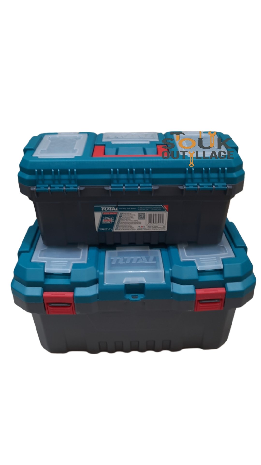 "Pack 2 caisse a outils Total 17"20