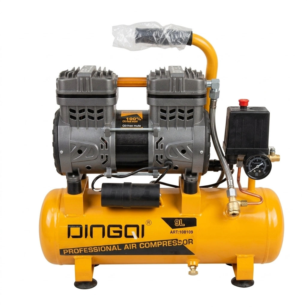 Compresseur 9L silencieux DINGQI – Référence 108109