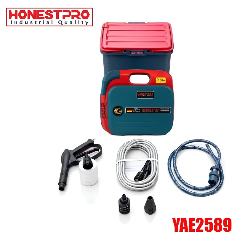 Nettoyeur Haute Pression Portable 150 Bar 2300W HONESTPRO YAE2589