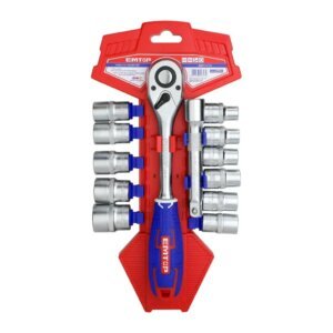 JEUX DOUILLE+BRAS 1/21/2 13 PCS ESKT12131 EMTOP