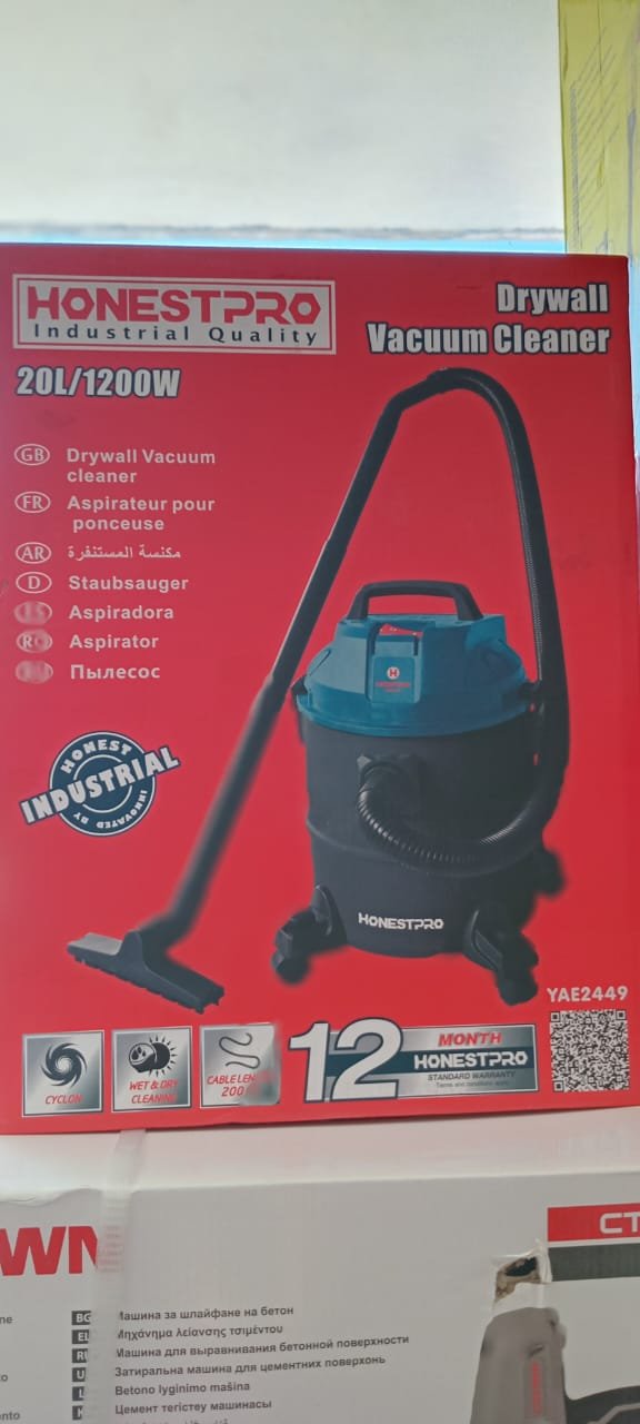 Aspirateur 20L 1200W HONESTPRO YAE2449 – Image 2