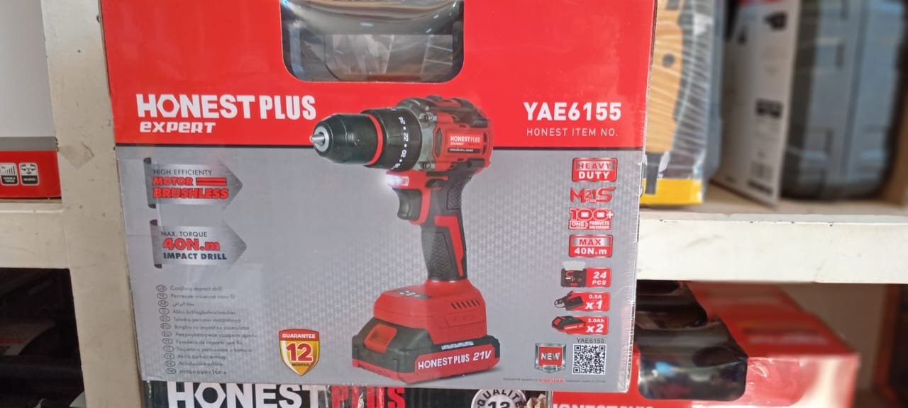 Visseuse Brushless 21V HONESTPLUS 40N.m YAE6155 – Image 3