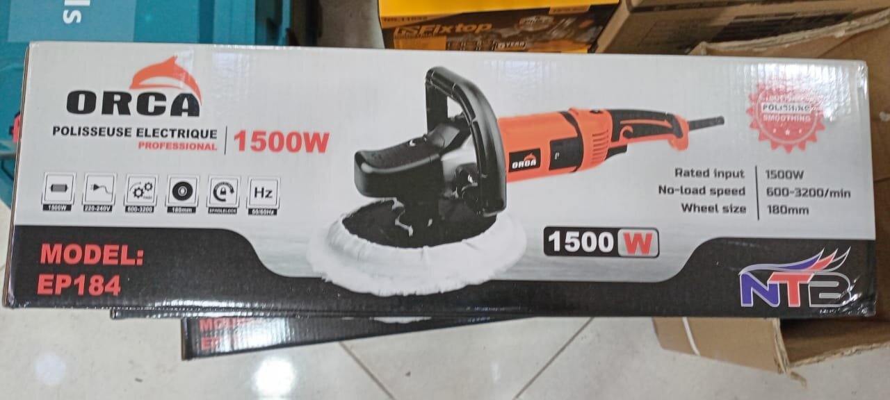 POLISSEUSE 180MM (EP184) 1500W ORCA – Image 2