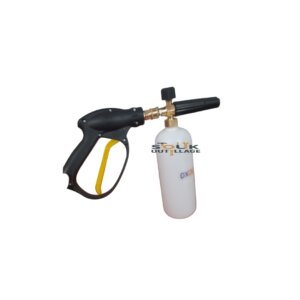 Pistolet de nettoyeur haute pression équipé d'un canon à mousse