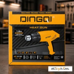 DINGQI Pistolet à air chaud électrique à température variable 2000W