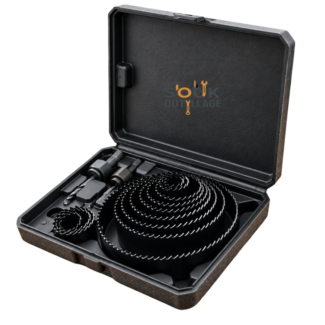 Jeu de scie à cloche 3/4" (19 mm) à 5" (127 mm) 16 Pcs SHILI TOOLS