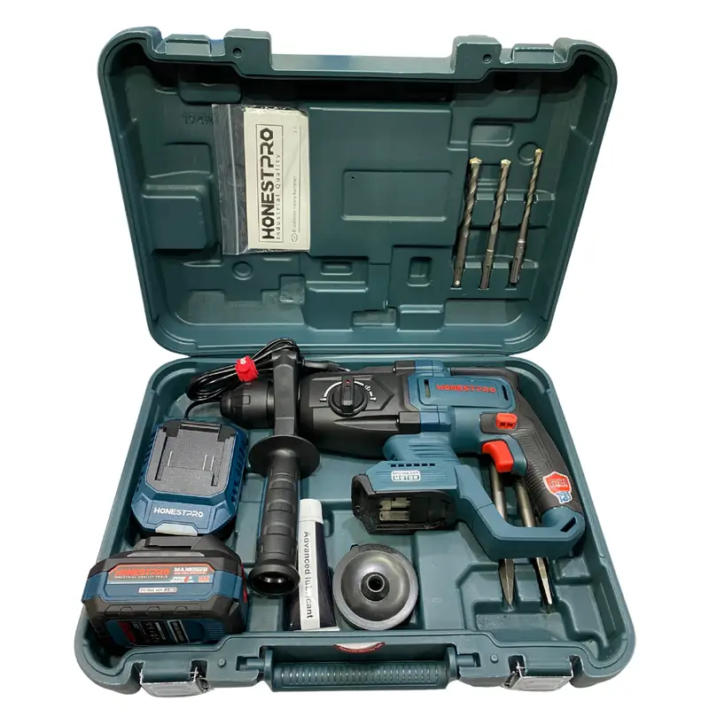 MARTEAU PERFORATEUR SANS FIL HONESTPRO 2.8J – Image 3