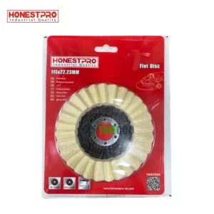 Disque à polir Blanc pré sol 115mm HONESTPRO YAG1054